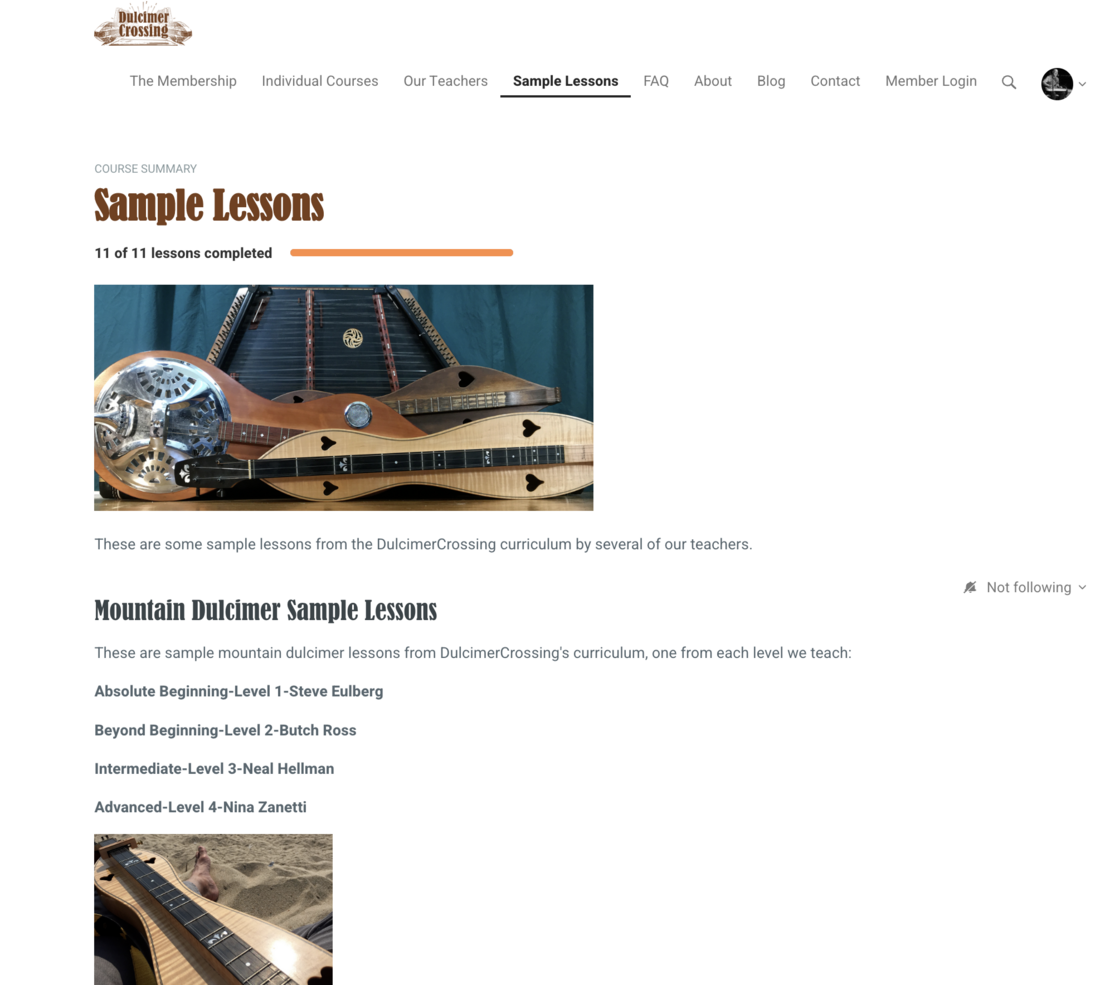 SampleLessons